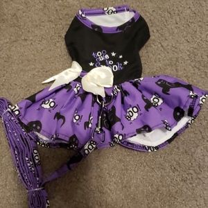 Cute cat dog Halloween tutu costume